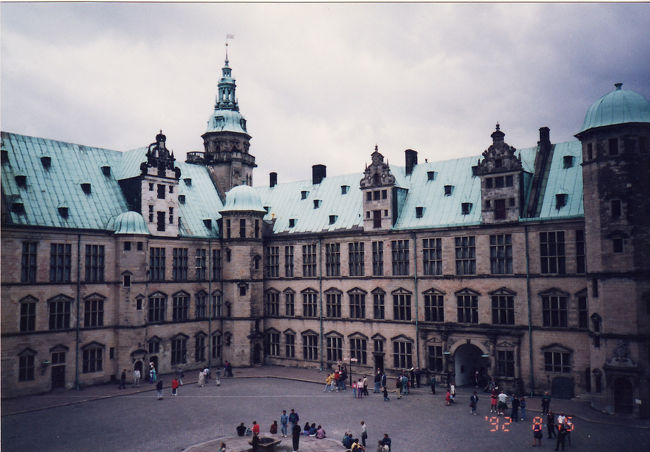 こちらも同じくデンマークのクロンボー城。<br />シェイクスピアの「ハムレット」の舞台として有名になった城です。