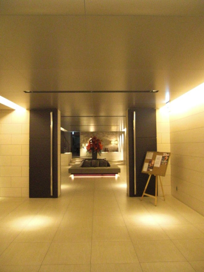 シンプルでモダンなエントラス