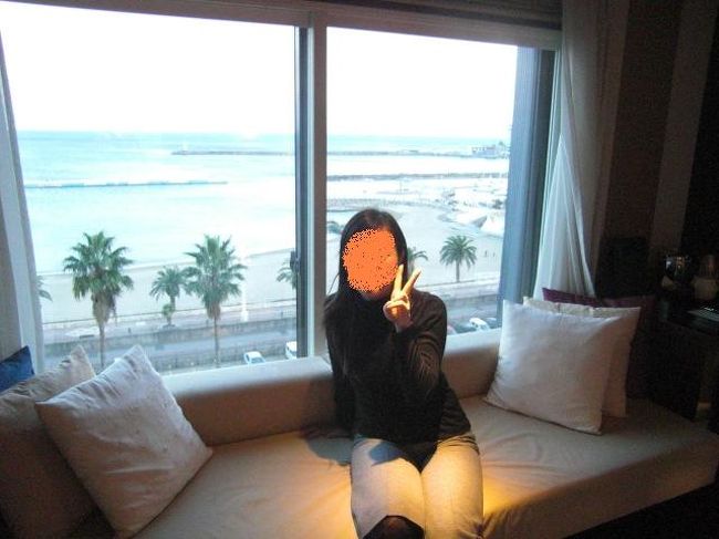 お部屋からは海が見えます☆