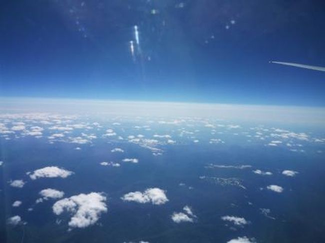 お決まり空写真。<br />ＥＵＲ線は、基本的に下が陸だから見てて飽きないな。