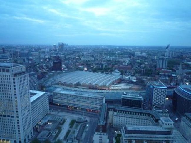 逆サイドには、かつてのＥｕｒｏｓｔａｒ発着駅・ウォータールー駅。