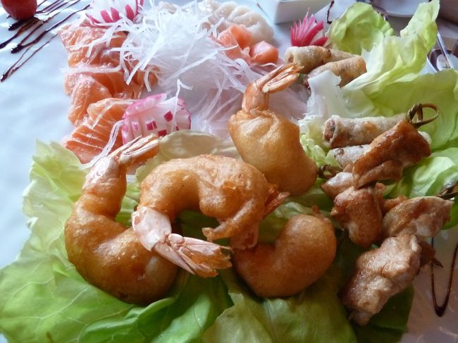 ワンプレートのおつまみ<br /><br />これがけっこう美味しかった<br /><br />土曜日の夜はまだまだ続きます。<br /><br />イルド・フランス　ヴォー・ルーヴィコントは次の章で・・・