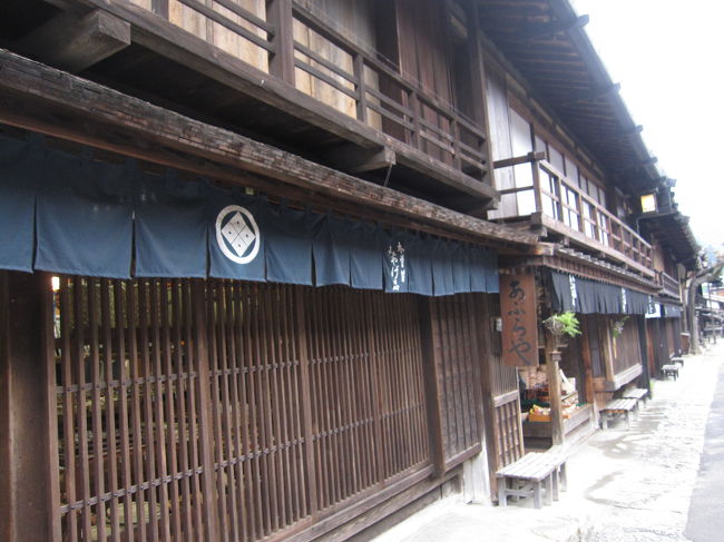 馬籠宿　妻籠より雰囲気があって好き！