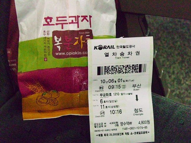 3000wチャリのホドグァジャを買って<br />チョンド行きのチケットを購入<br /><br />　　