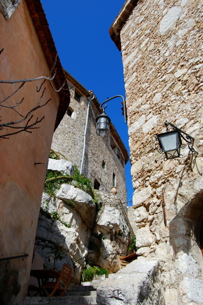 頑張って坂道を登っていきます。