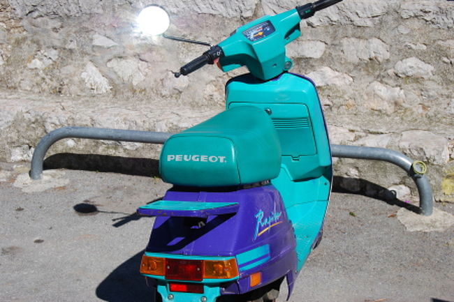 こちらもプジョー原付