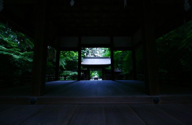 梨木神社<br />大好きな舞台殿ショット。。