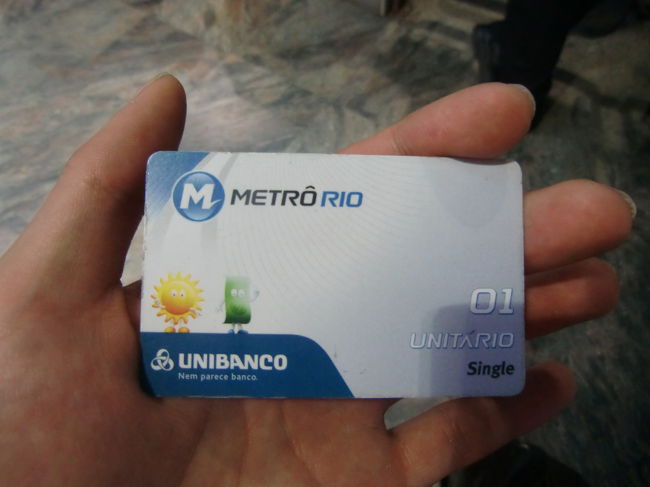 地下鉄のチケットです。