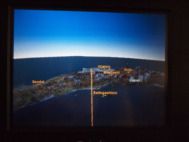 機内は日本人だらけ（成田行きだから当然ですが）。<br /><br />往路の飛行機はドキドキしながらとても長い時間に感じたんですが、帰りはあっという間です。