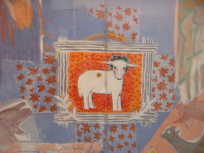 可愛らしい羊さんみっけ♪