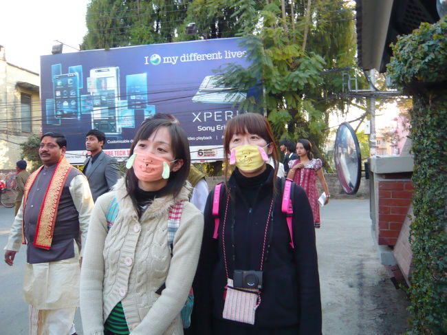 さあ、これから街に出ます。<br /><br />マスク必携！