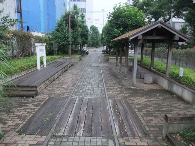 終点部分からの風景ですがすぐそこで線路は遮断されています。