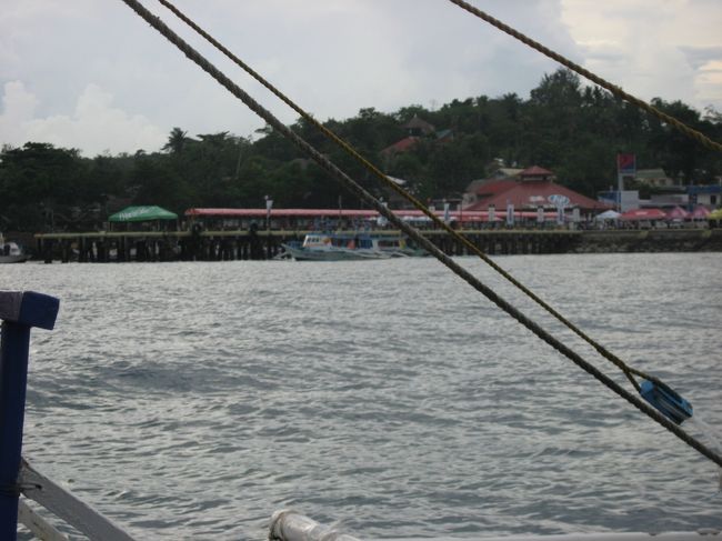 ボラカイ島の港。