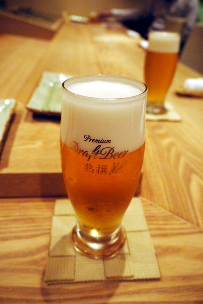 私はどこでもビールです