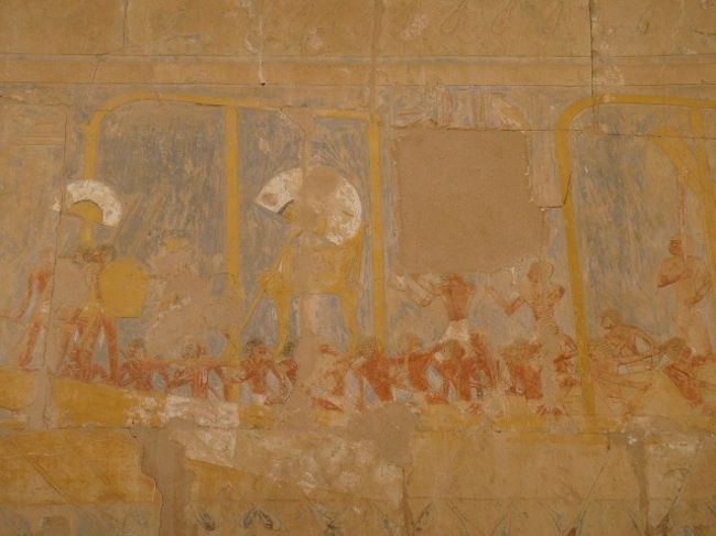 プントの交易の図