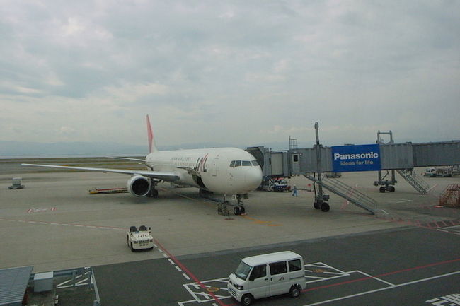 個人的には、最後の関空-香港行き。<br /><br />後のニュースで聞くところによると、<br />JALが所有する機体を100ちかく売却<br />するんだってね…。<br /><br />これも売られてしまうんだろうか。