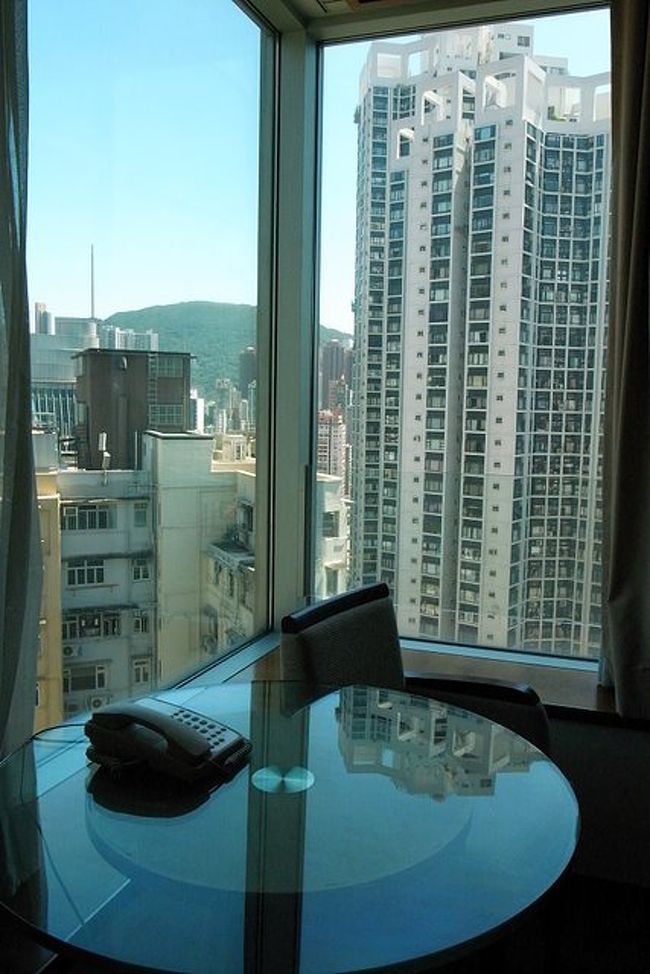 ホテルの窓からの眺めは、こんなかんじ。