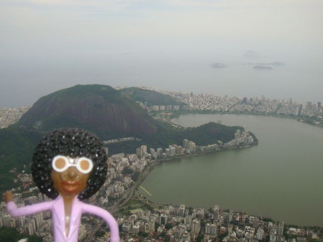 「コルコバードの丘」からの眺め。<br />