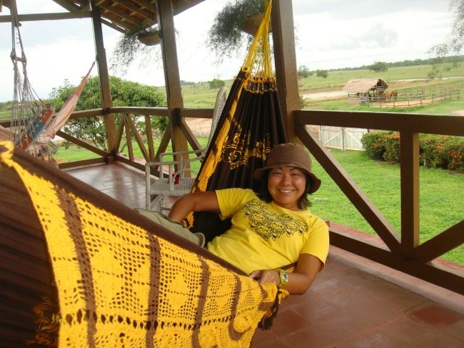 なみお色のハンモックに揺られ、サイコー！！