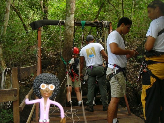 ここが竪穴の入口。