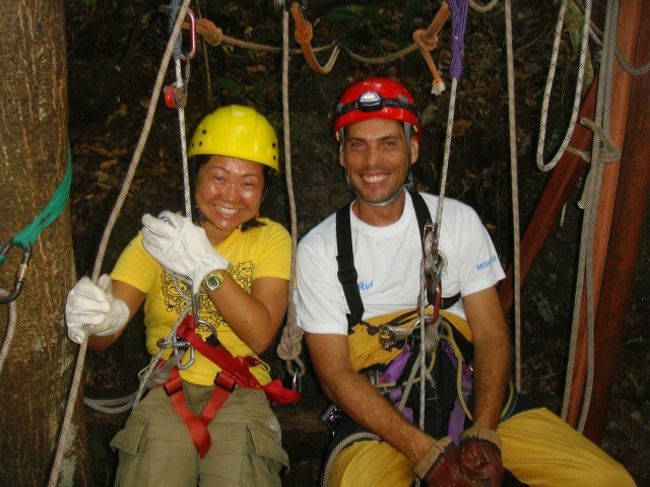 洞窟に潜る直前の1枚