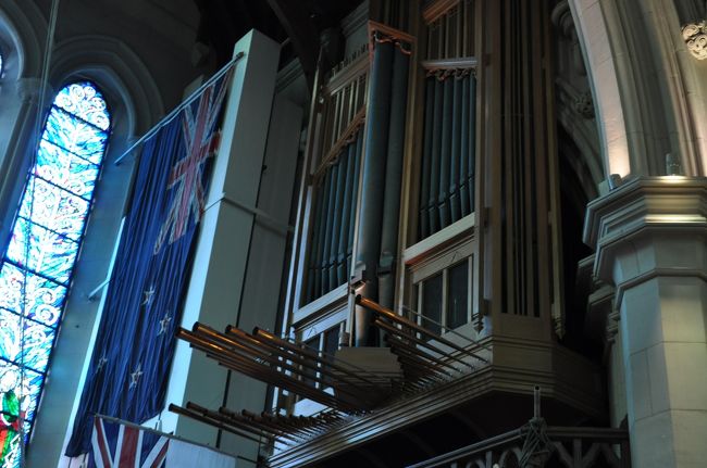 　パイプオルガンです。