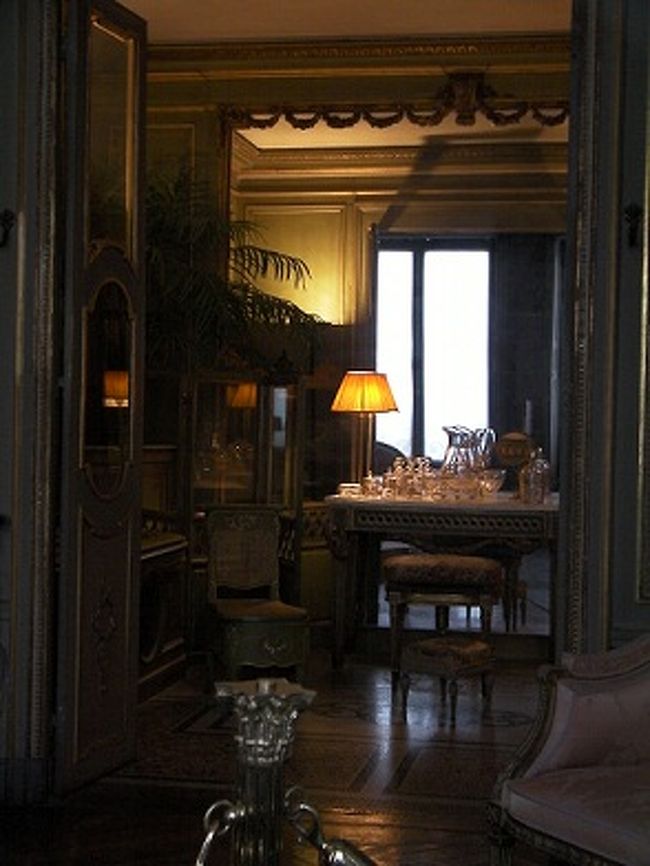 最後はジャック・マール・アンドレ美術館、<br />私が気に入ったのは、このバスルーム。<br />なんとなく、この雰囲気が好きです。<br />併設のカフェが有名ですが、美術館もとても素敵でした。