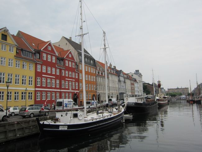 ニューハウン。<br />これぞコペンハーゲンって感じの場所に行きたかったので、行けてよかった。<br />乗ったタクシーの運転手さんが軽い観光ガイドみたいなこともしてくれました。