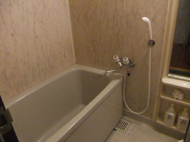 トイレとお風呂一緒が多いホテルで、BT別はありがたいですね。<br />共同浴場もあるのですが、夜間のみ。<br />朝は部屋のお風呂を使いました。