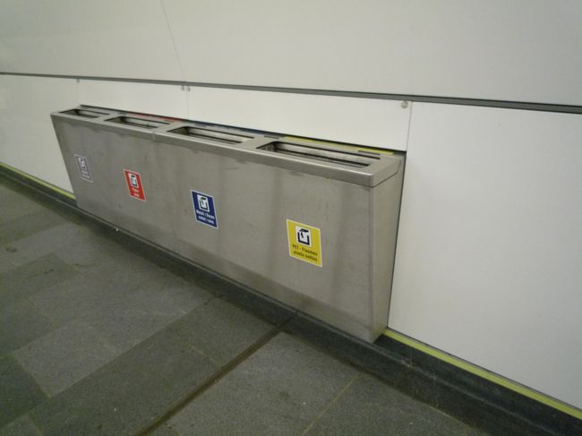 きっちり分別されてます。