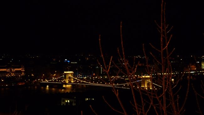 夜は更けてゆく・・・<br /><br />くさり橋ですー