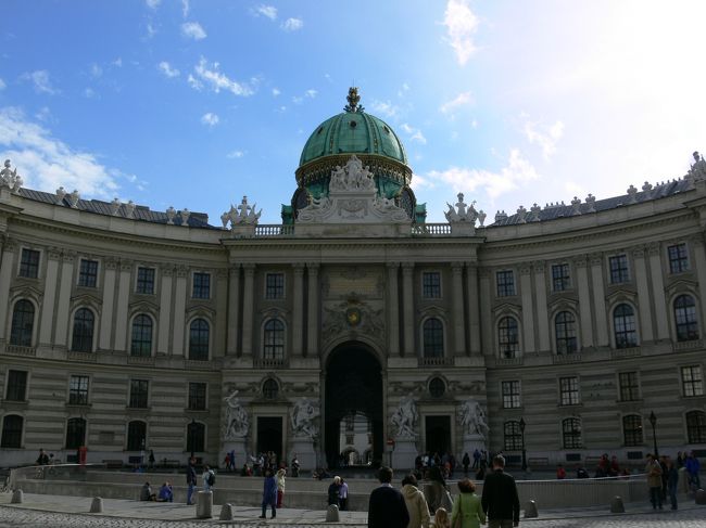 ホーフブルク王宮。