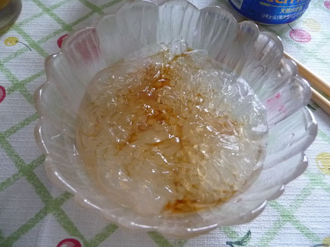 ところてん？　　もちろん・・・奥さんが漁をされました・・・