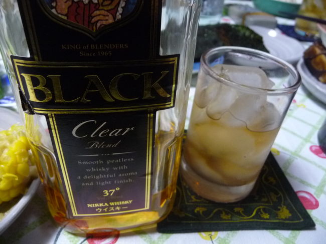 ワインを飲み干したので・・・今度はウイスキーです・・・