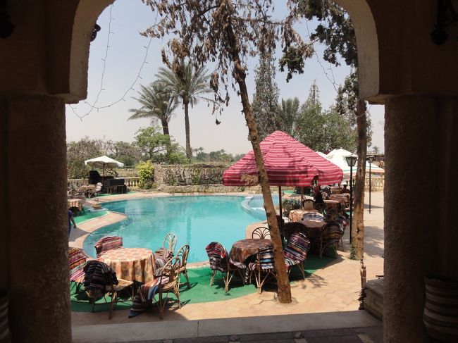 エジプトとは思えない、とても綺麗なレストランです。