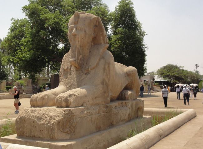 アラバスター(大理石)製のスフィンクス