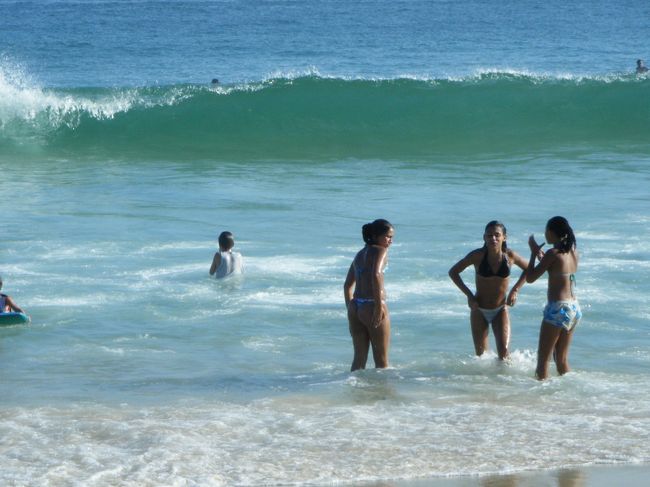 波はかなり荒いですが、きれいです。