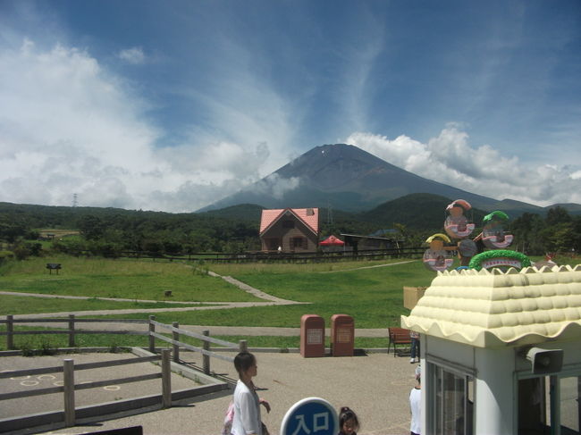 富士山の眺望はどこからみても美しい。