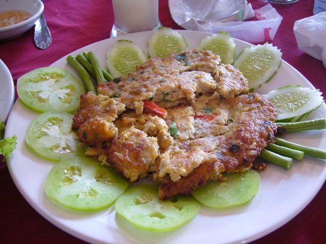 屋台で食べたランチ