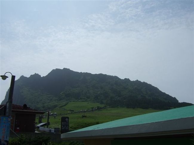 城山日出峰（ソンサンイルチュルボン）<br /><br />乗馬もできるみたい。<br />なんなら上まで乗せてって欲しいな〜(笑)