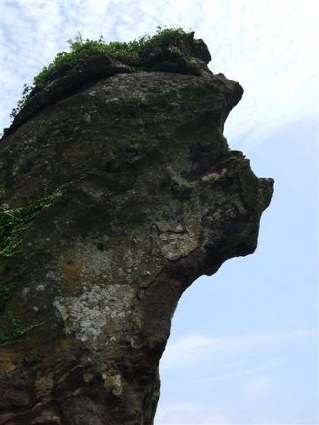 城山日出峰（ソンサンイルチュルボン）<br /><br />城山日出岬のユニークな岩