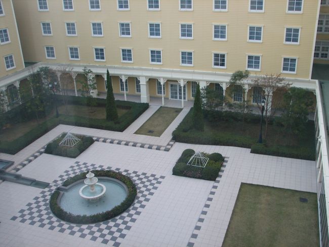 ファウンテンテラスホテルへ泊りました。