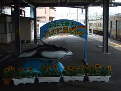 ＪＲ銚子駅　１番線に到着。