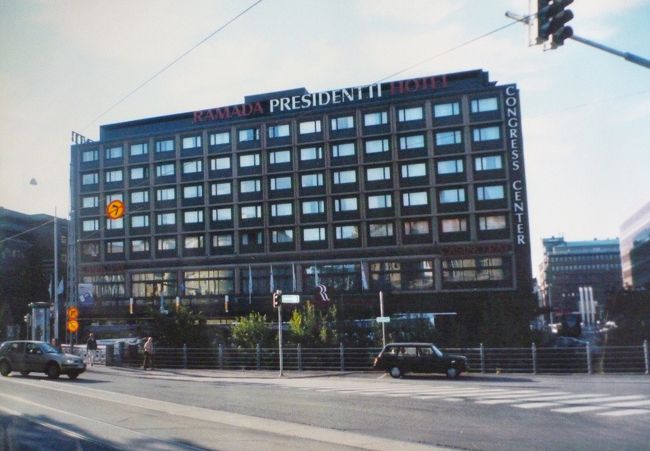 ヘルシンキの街並み、ラマダ・プレジデンティ・ホテル。