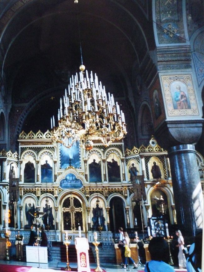 ヘルシンキの街並み、ウスペンスキー寺院。