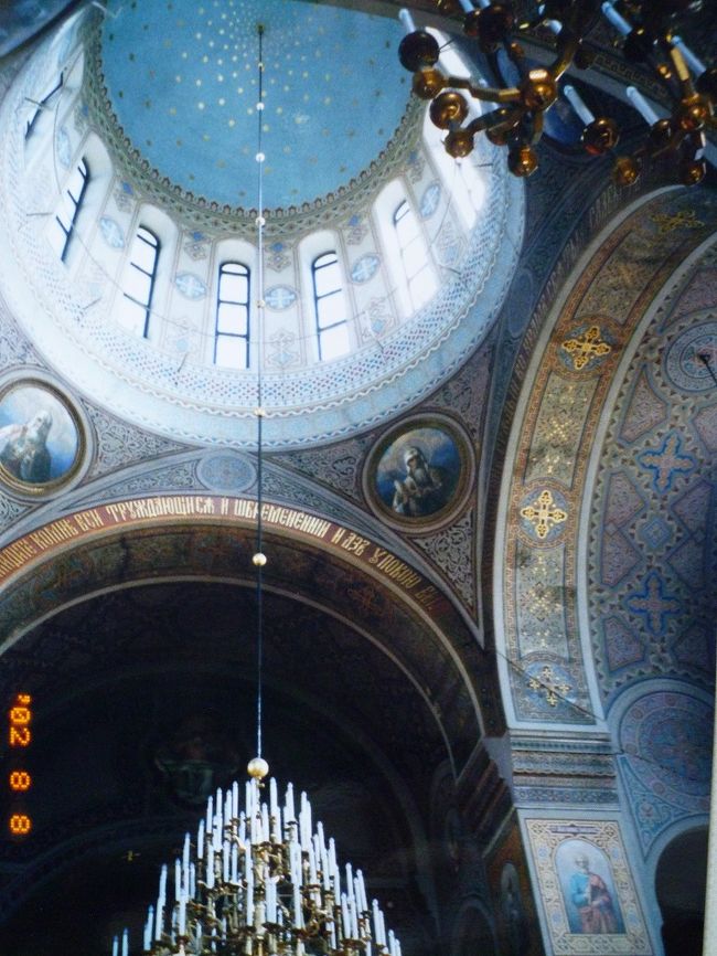 ヘルシンキの街並み、ウスペンスキー寺院。