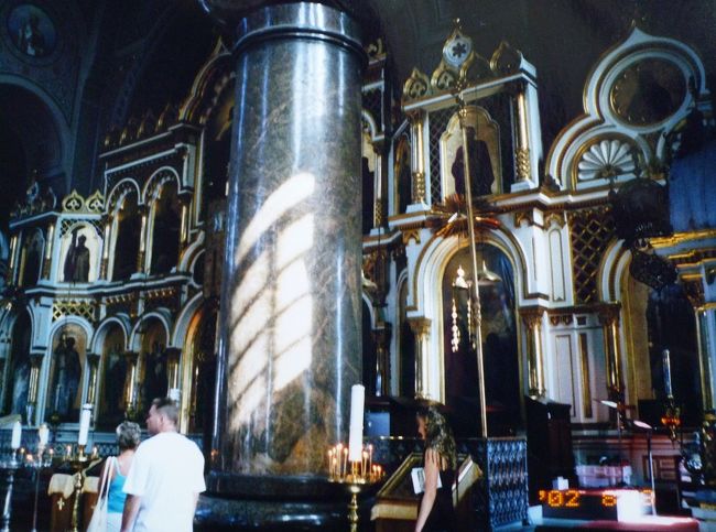 ヘルシンキの街並み、ウスペンスキー寺院。