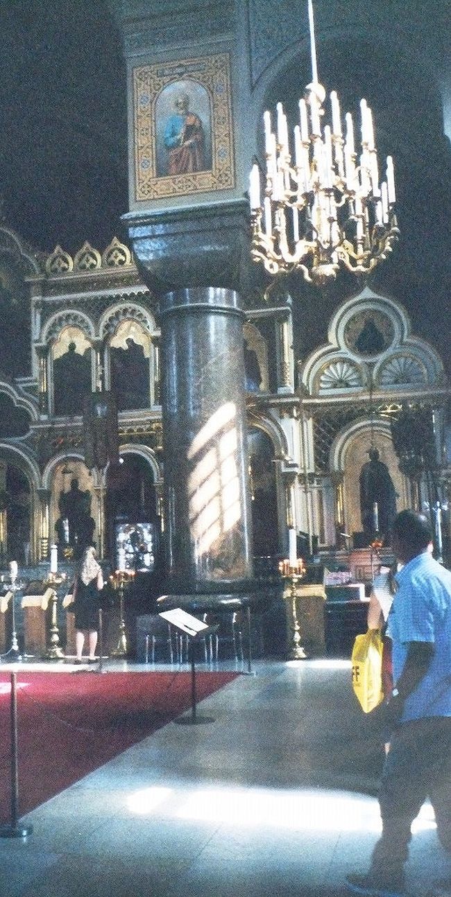 ヘルシンキの街並み、ウスペンスキー寺院。