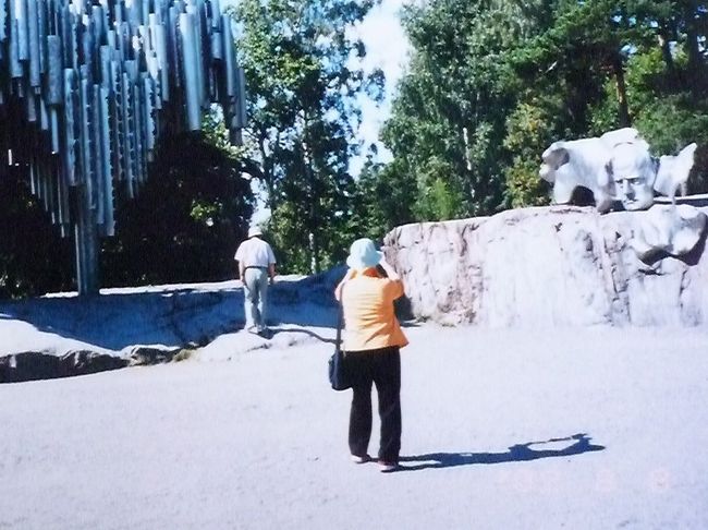 ヘルシンキの街並み、シベリウス公園。