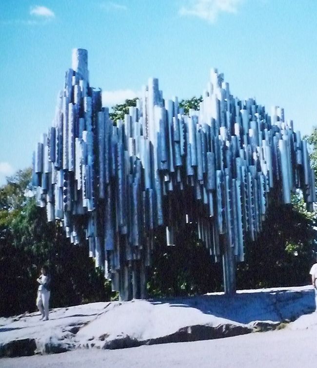 ヘルシンキの街並み、シベリウス公園。